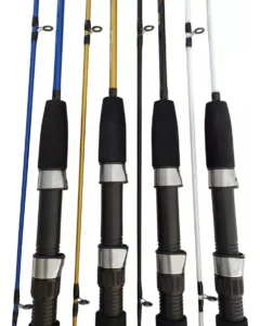 Vara De Pesca Maciça Molinete 1,80 M Suporta 18 Kg 2 Partes