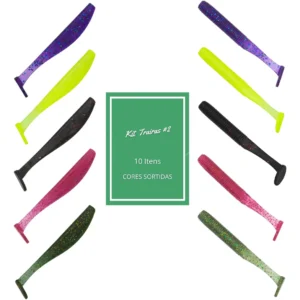 Kit Soft #2 - Com 10 Itens By Universo Fishing