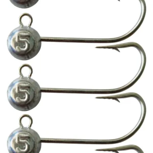 Kit 5 Anzol Jig Head Inox Para Isca Artificial