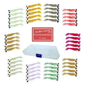 Kit Kicamarão Micro Camarão 4cm