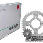 Kit Relação Apache 150 Dafra Aço 1045 Transmissão