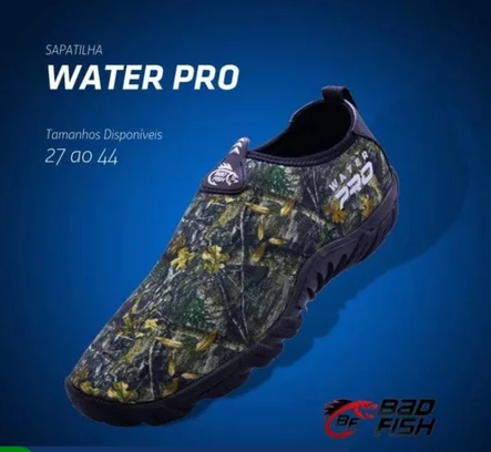 Sapatilha Bad Fish Water Pro Verde
