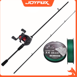 Kit Vara De Pesca Carretilha Pesca Esquerda 17+1